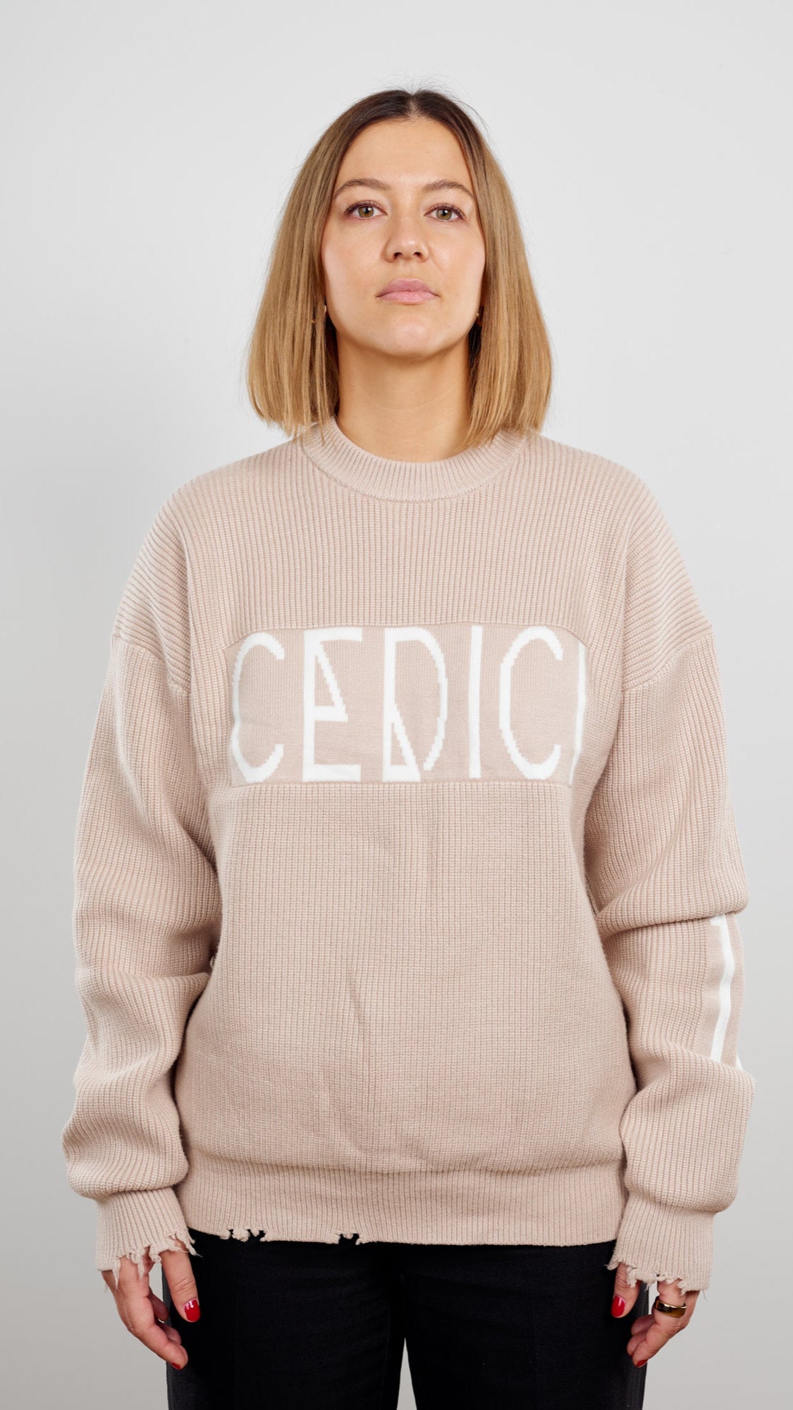 CEDICI Distressed Knit Sweater - CEDICI