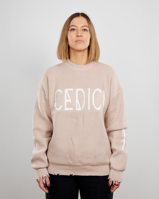 CEDICI Distressed Knit Sweater - CEDICI