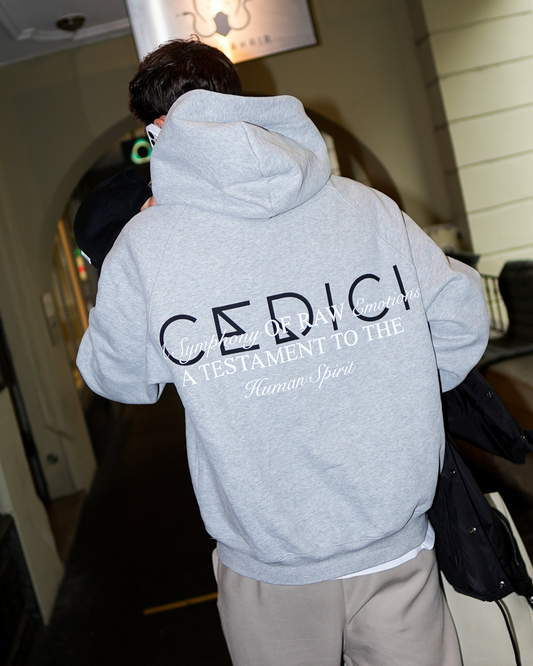 CEDICI “Statement Logo” Hoodie – Heavyweight Swiss-Designed Fleece