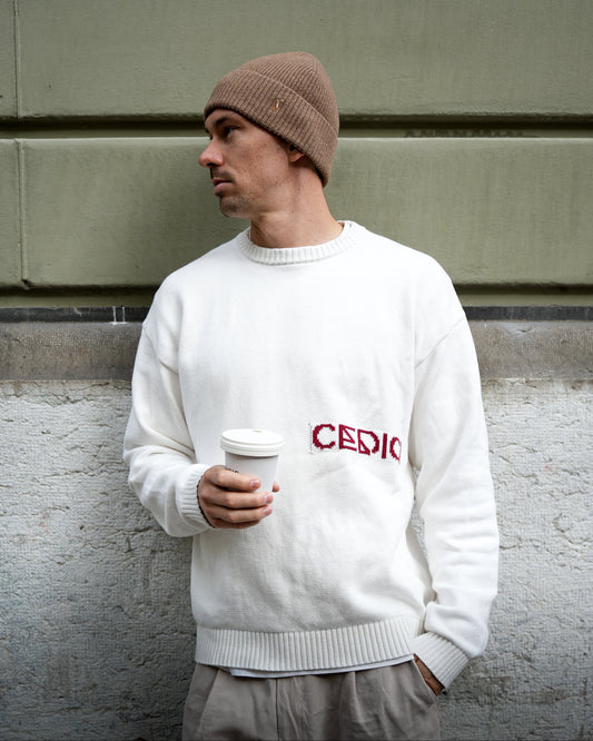 CEDICI “Logo Knit” Sweater – Elevated Essential Knit