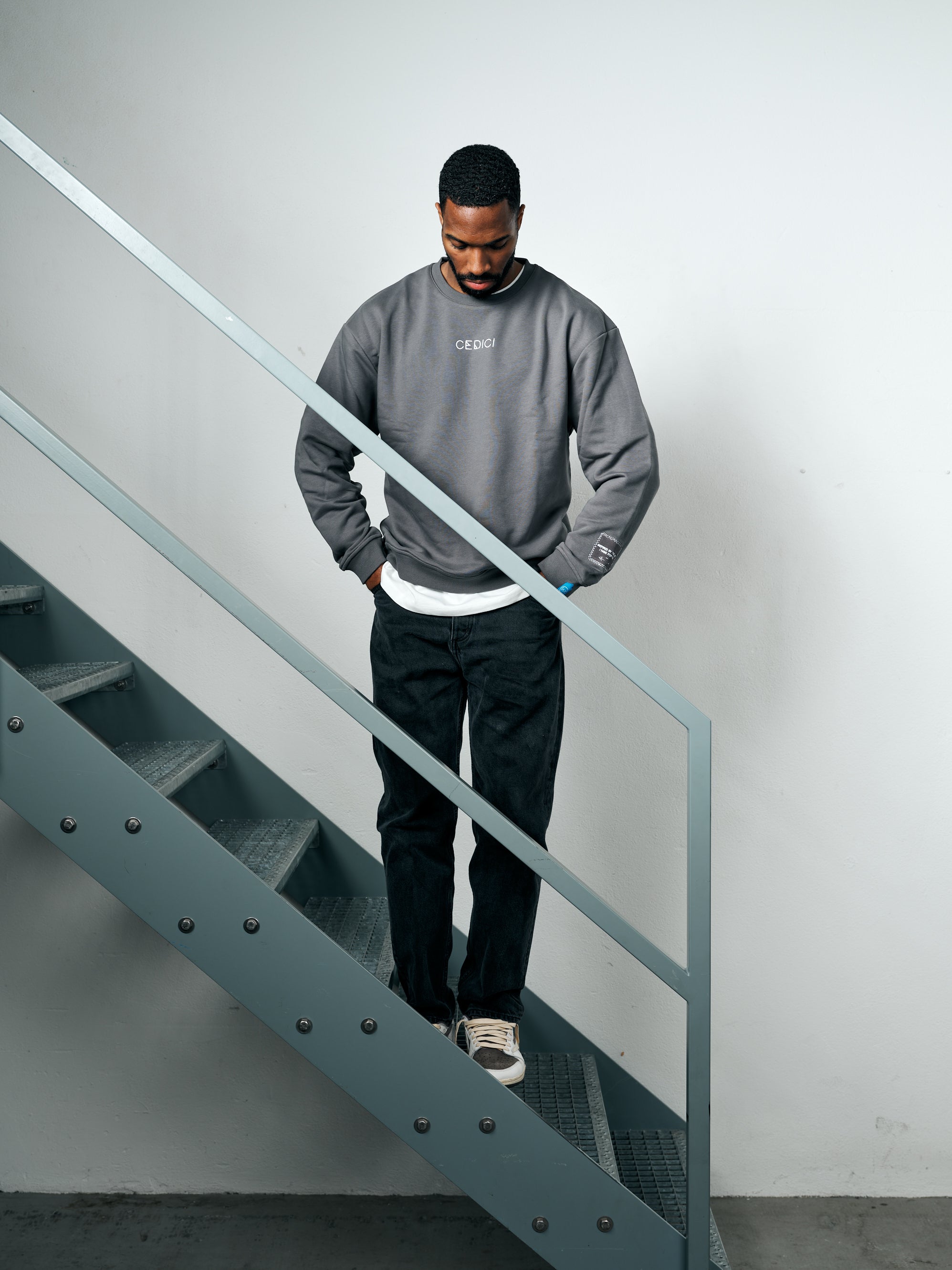 Cedici Grey Crewneck