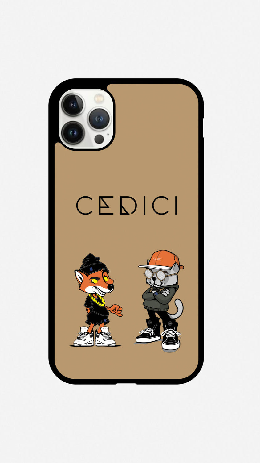 Beige Comic Phonecase - CEDICI