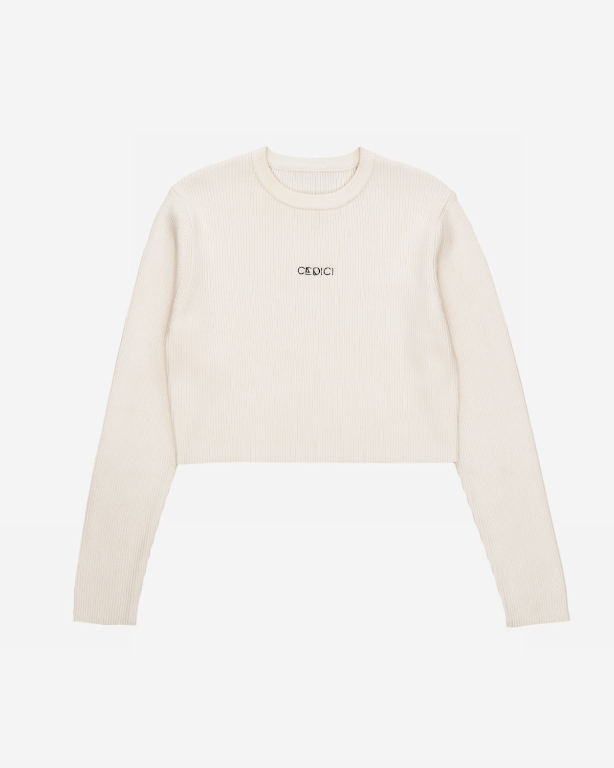 Knitted Cropped Sweater