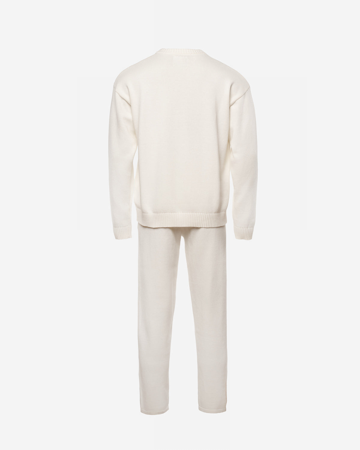CEDICI Knit Set – Off White / Burgundy