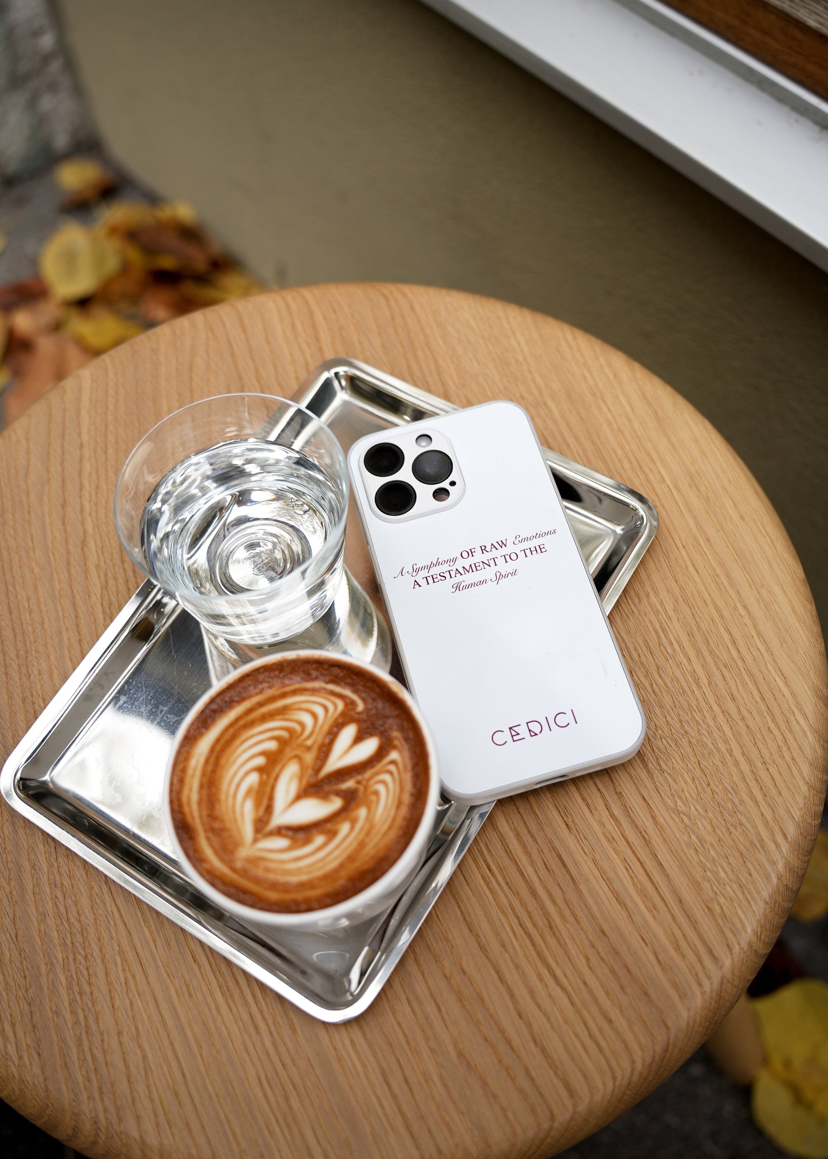 White Phone Case