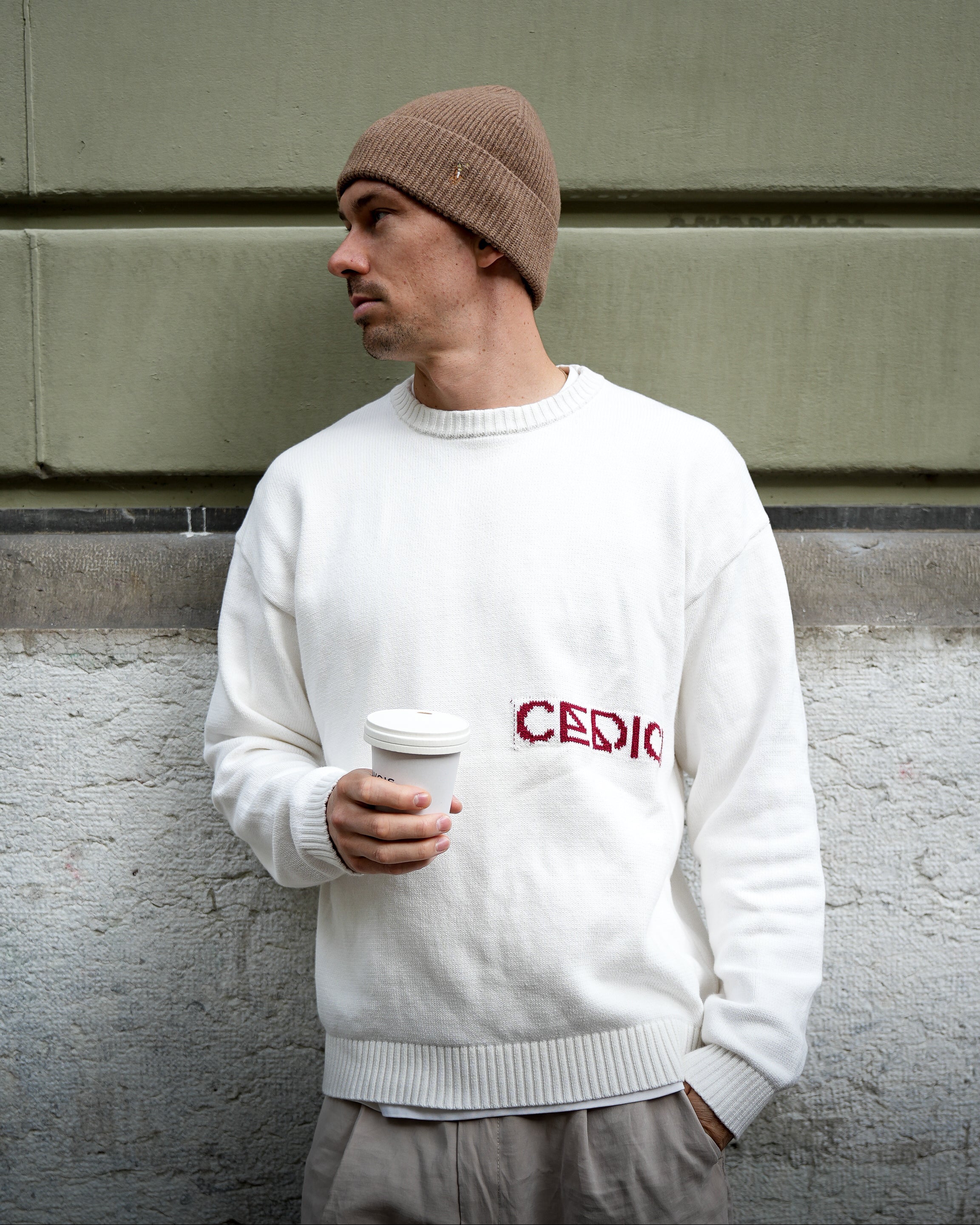 CEDICI “Logo Knit” Sweater – Elevated Essential Knit