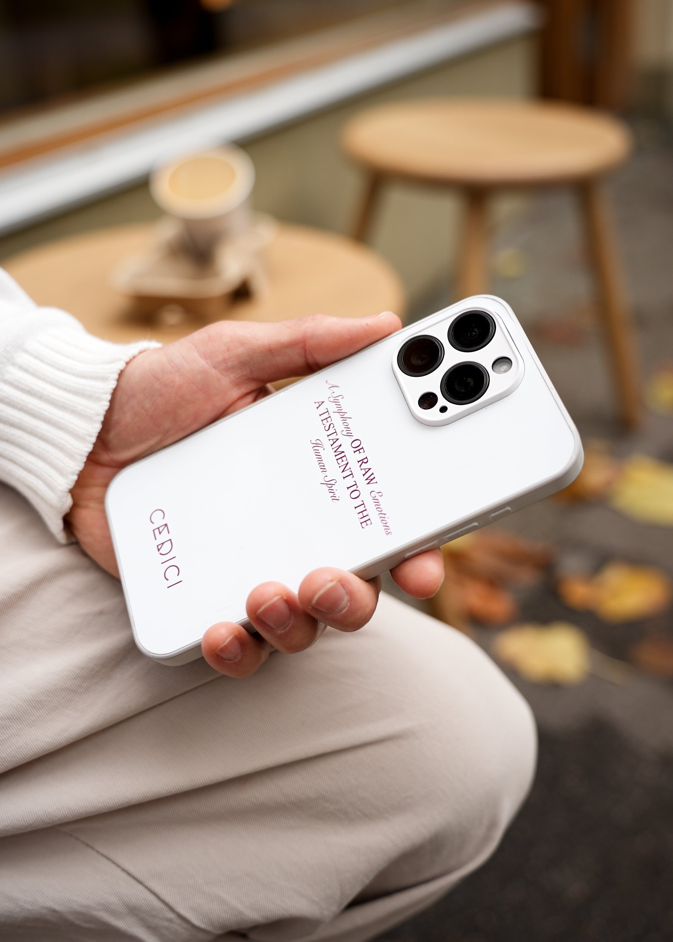 White Phone Case