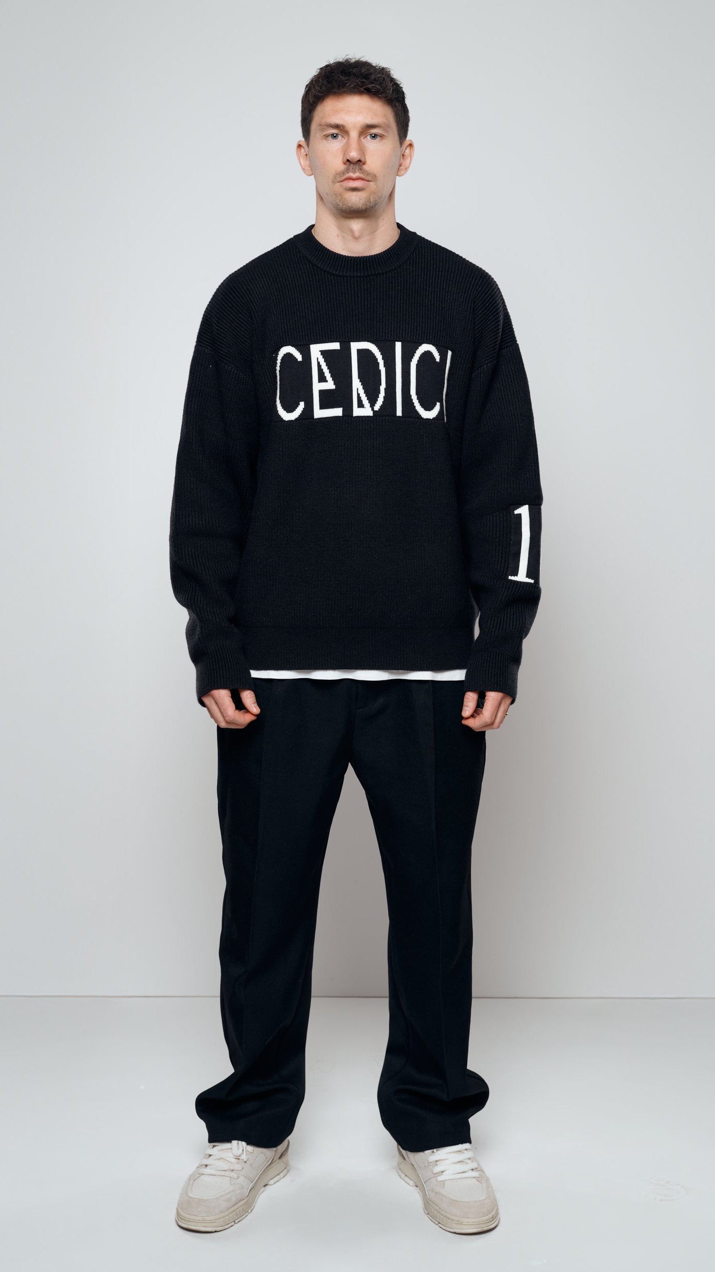 Cedici Black Knit Sweater