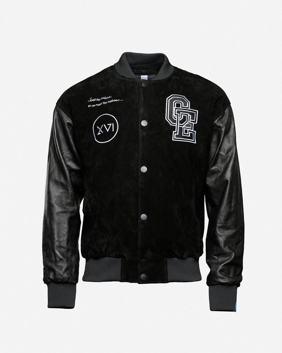 CEDICI Suede Varsity Jacket - CEDICI