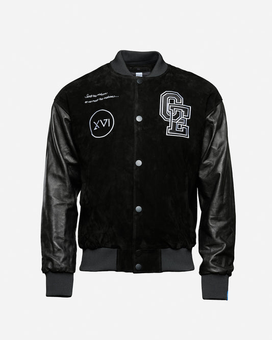 CEDICI Suede Varsity Jacket - CEDICI