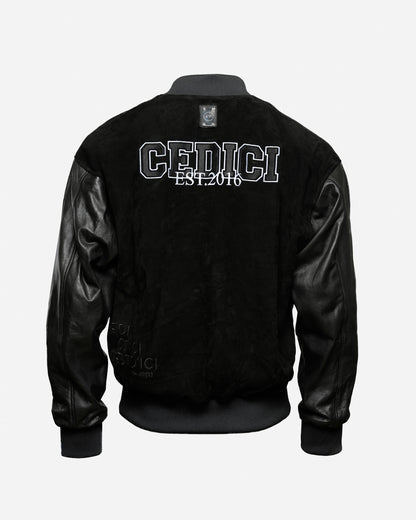 CEDICI Suede Varsity Jacket - CEDICI