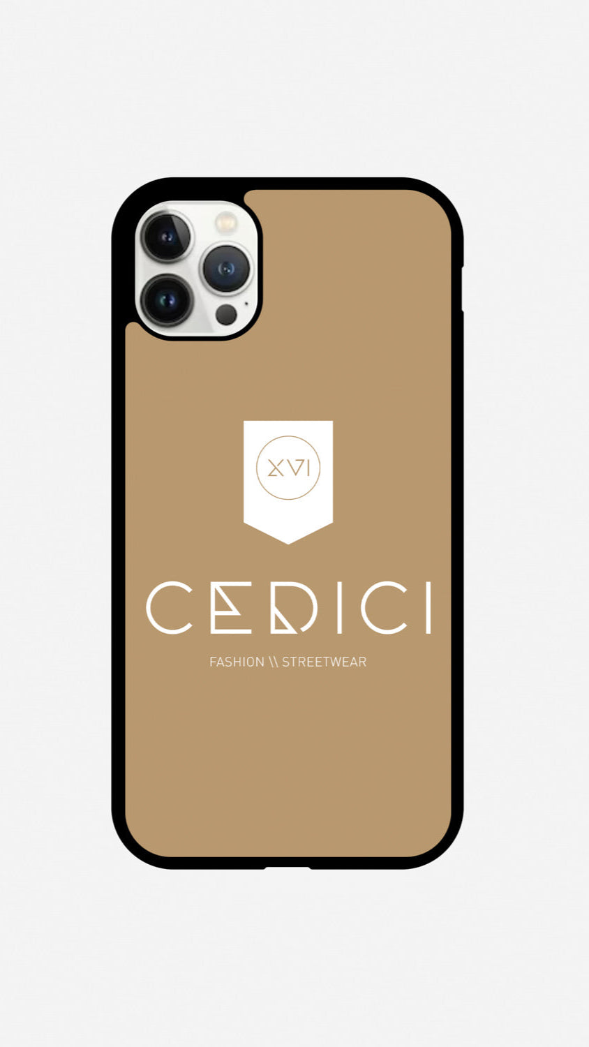 Beige Logo Phonecase - CEDICI