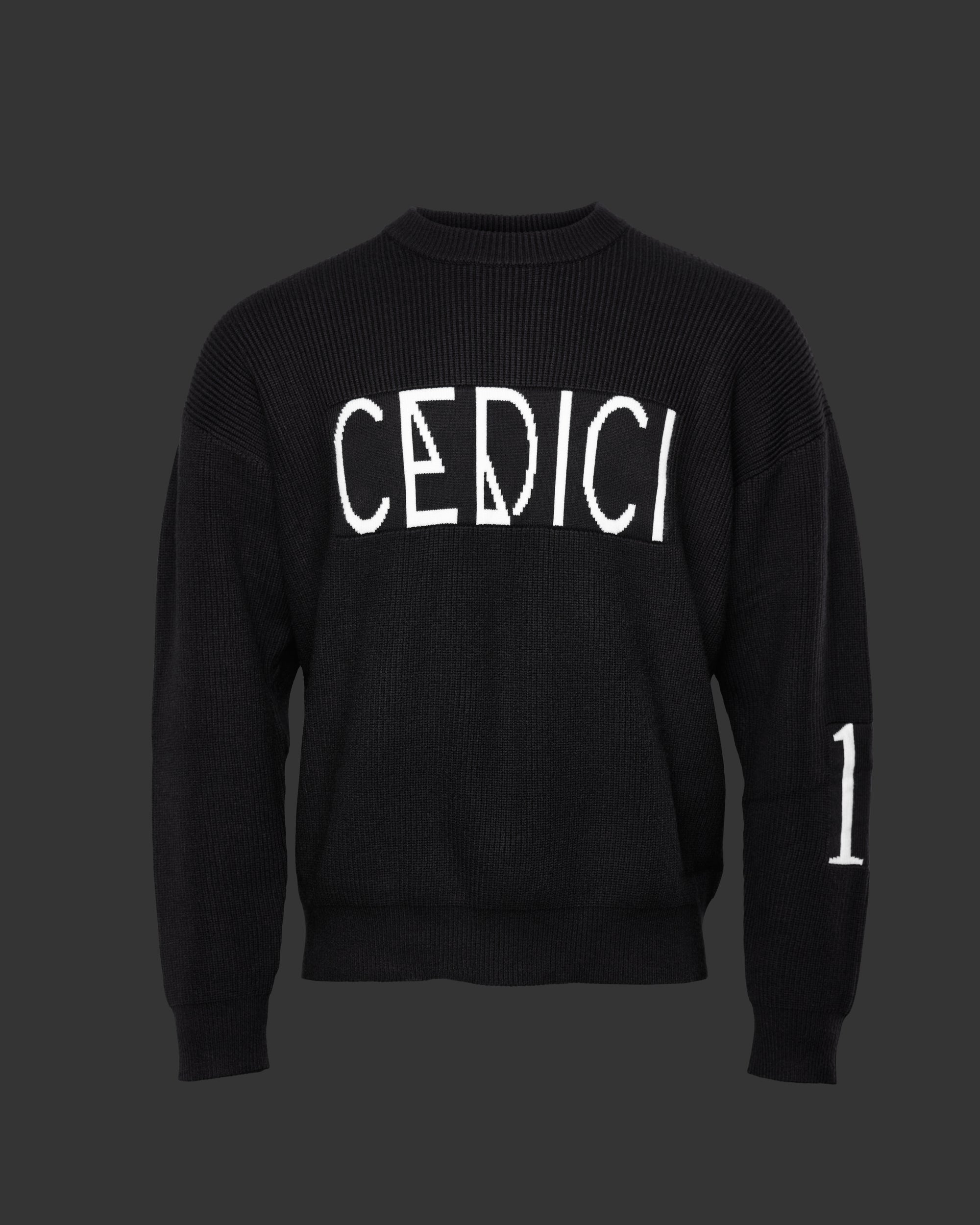 Cedici Black Knit Sweater