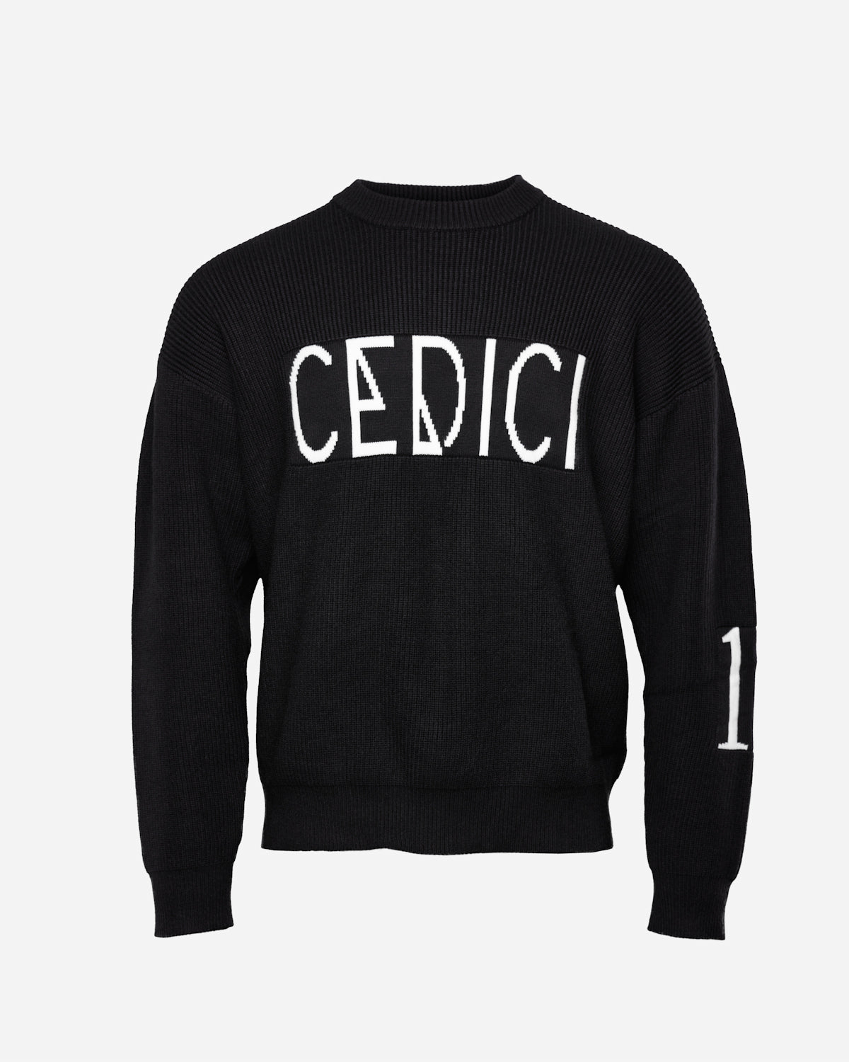 CEDICI Black Knit Sweater - CEDICI