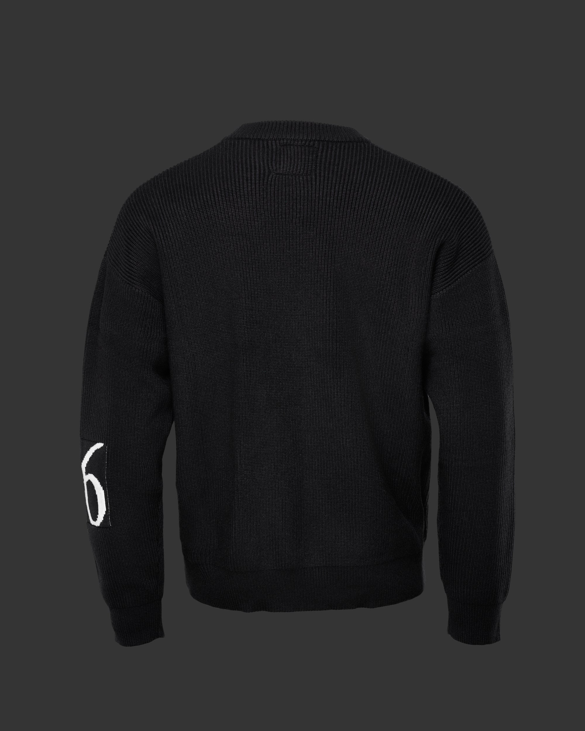 Cedici Black Knit Sweater